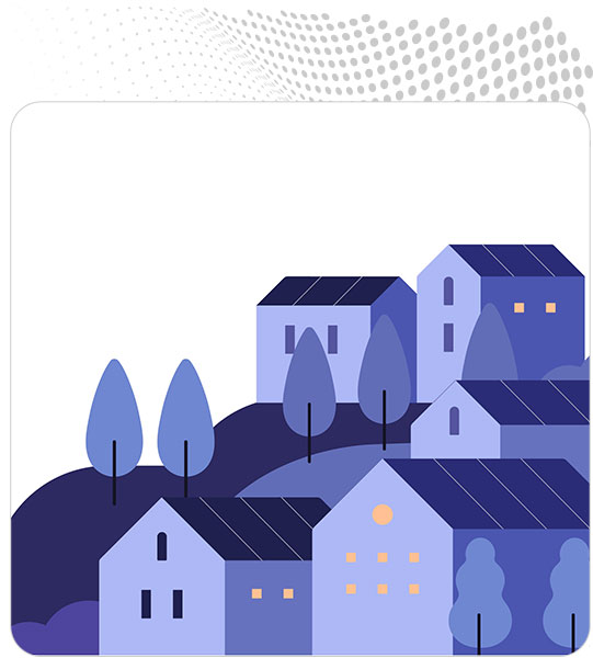 artistic image representing community<br />
development