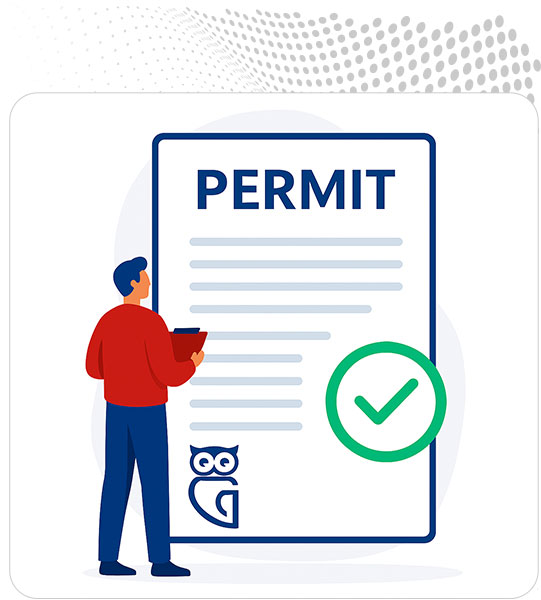 GovOwl permitting software showing online applications and approvals